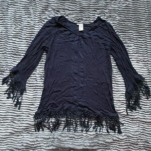 Boho Fringe Shirt